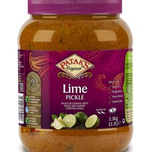 Patak's Mild Lime Pickle Sauce Jar 2.3kg