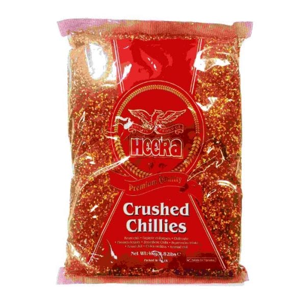 Heera Crushed Chilli Flakes Packet 4kg
