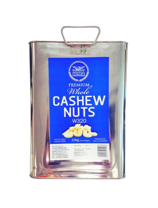 Heera Cashew Nuts Tin 10kg