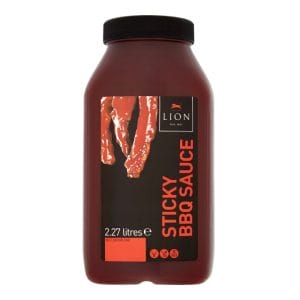 Lion Sticky Barbecue Sauce Jar 2x2.27L