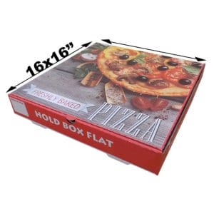 Rhino 16 inch Colour Pizza Boxes 1x50