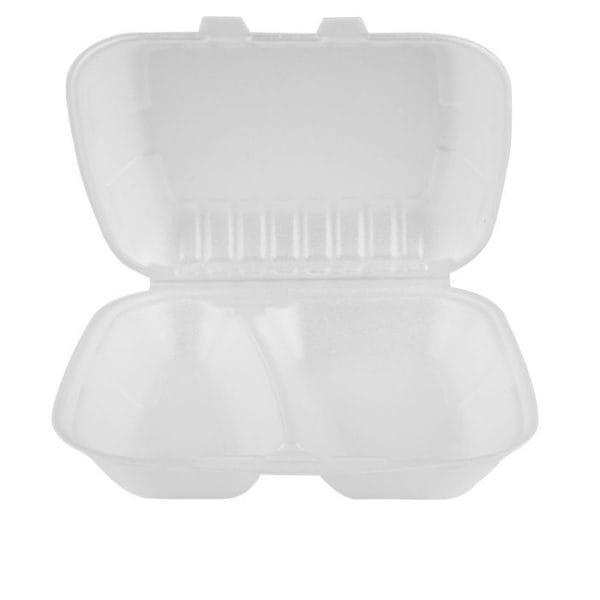 FP2 White Poly Containers 2x100