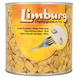 Limburg Sliced Mushroom Tin 6x2.5kg
