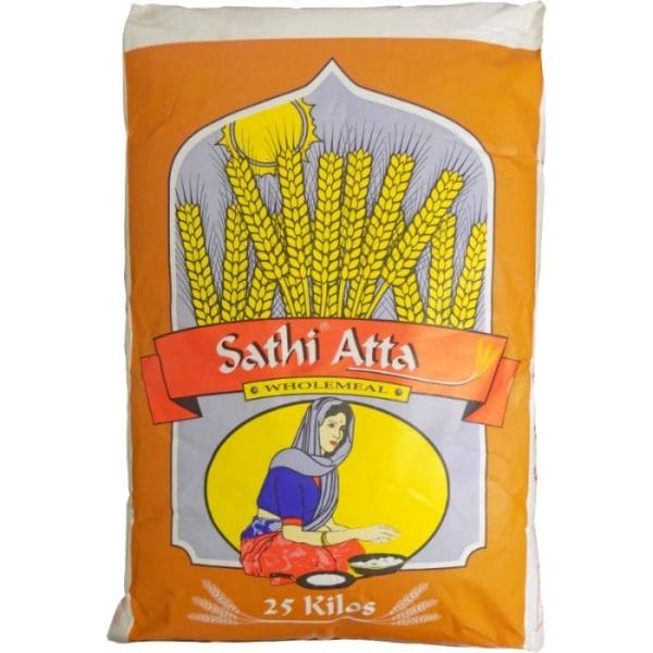 Sathi Wholemeal Chapatti Flour Sack 25kg