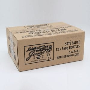 Jimmy's Sate Sauce Jar 12x360g