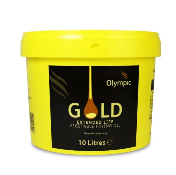 Olympic Gold Extended Life Vegetable Frying Oil Tub 10L