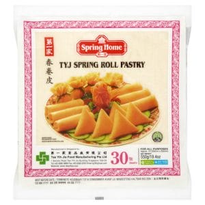 Tee Yih Jia 8 inch Spring Roll Pastry Packet 1x20