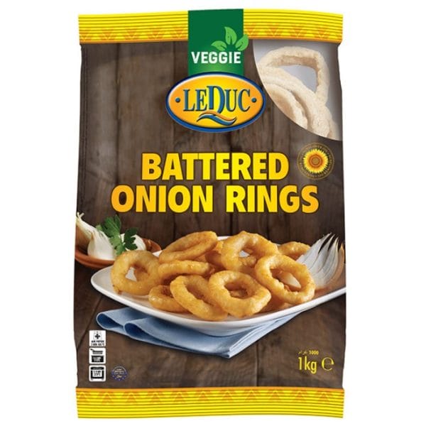 Le Duc Battered Onion Rings 6x1kg