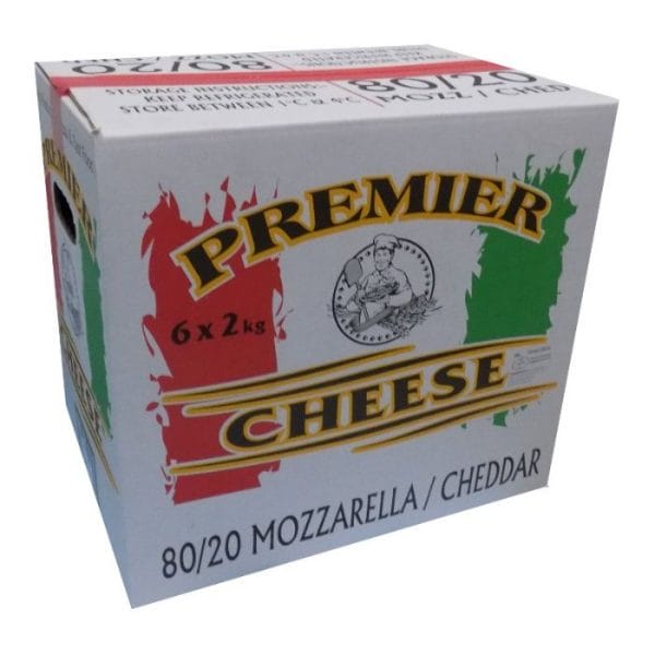 Premier Cheese 80M/20C Box 6x2kg