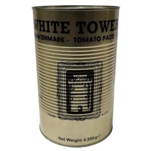 White Tower Tomato Paste Can 4x4.55kg