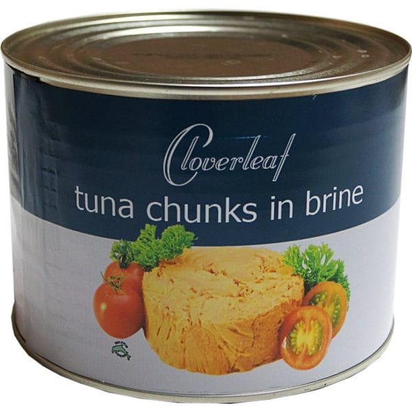 Tuna Chunks In Brine Tin 6x1.7kg