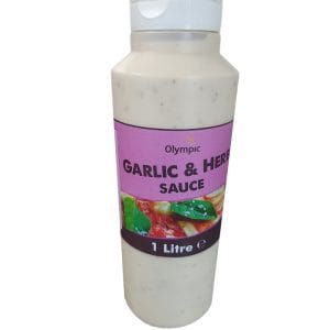 Olympic Garlic & Herb Sauce Box 6x1L