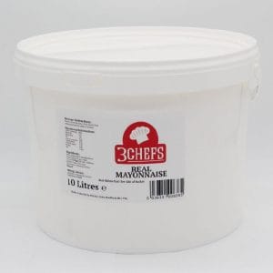 3 Chefs Real Mayonnaise Bucket 10L