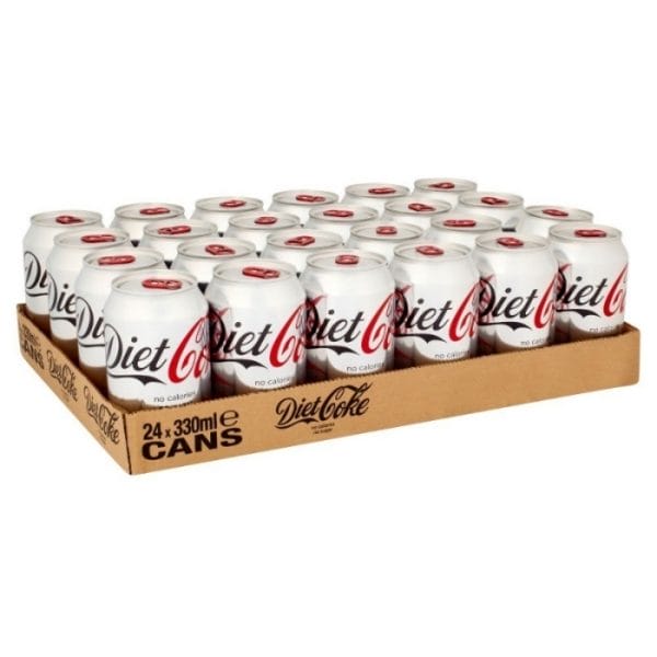 GB Diet Coke Can 24x330ml