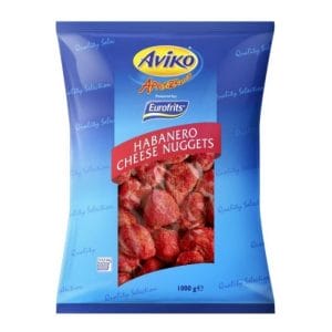 Aviko Habanero Cheese Nuggets Bag 5x1kg