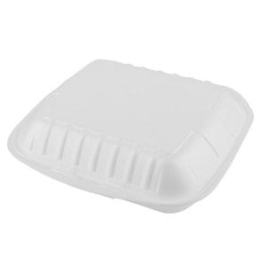 FP2 White Poly Containers 2x100