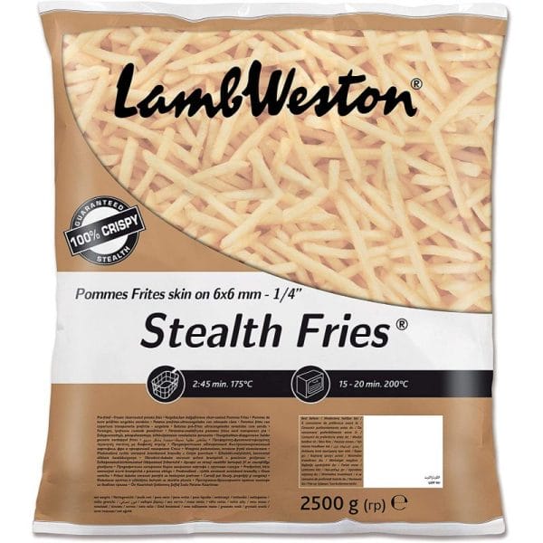 Lamb Weston Stealth 6mm Chips Box 4x2.5kg