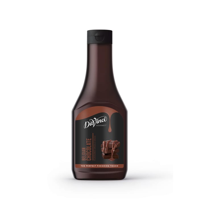 Da Vinci Belgian Chocolate Drizzle Sauce Bottles 12x500g - Adams Food ...