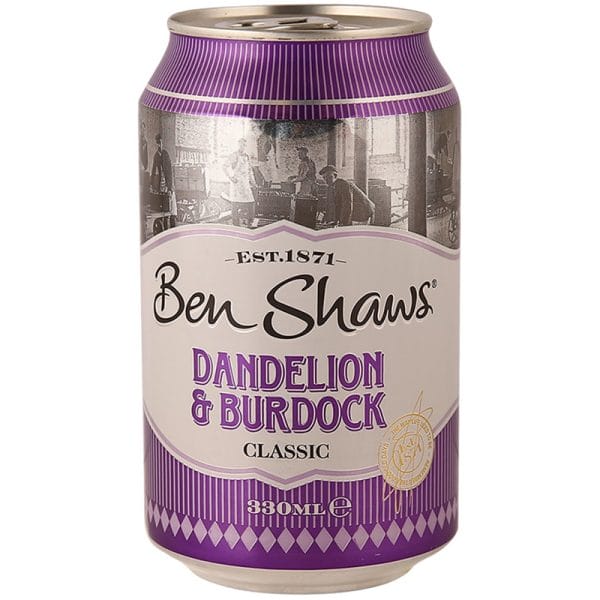 Ben Shaws Dandelion & Burdock Can 24x330ml