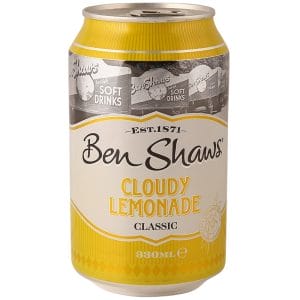 Ben Shaws Cloudy Lemonade Can 24x330ml