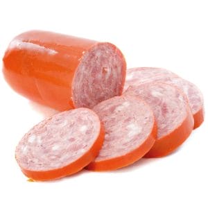 Halal Sliced Garlic Sausage Packet 1kg