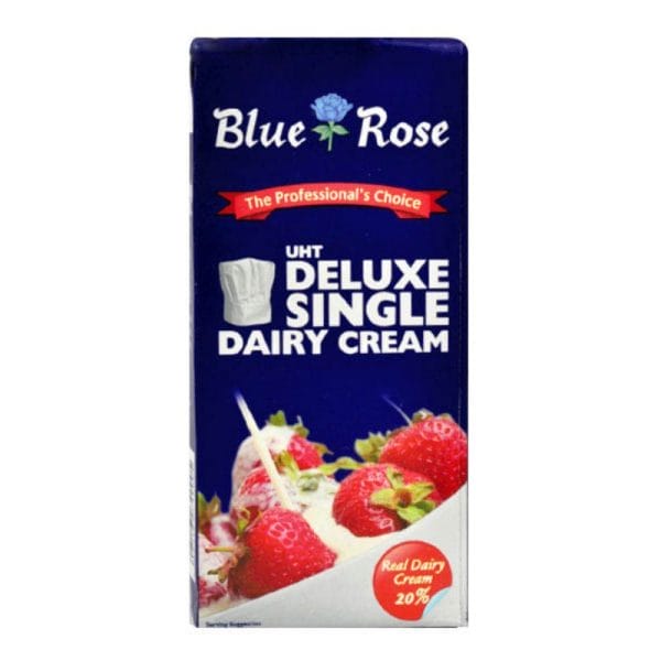 Blue Rose Single Cream Carton 12x1L