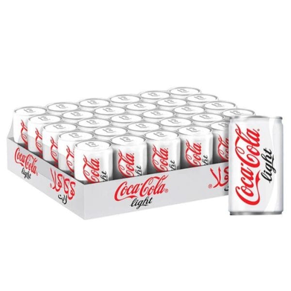 Coke Light Can 24x330ml