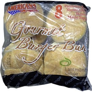 Americana Plain Gourmet Buns Box 6x8