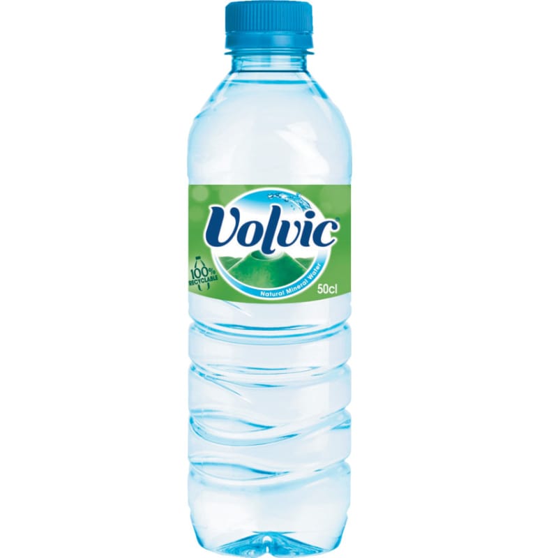 Volvic Natural Spring Water Bottle 24x500ml - Adams Food Service