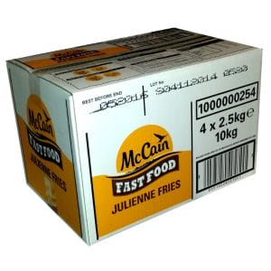 McCain Julienne 6mm Chips Box 4x2.5kg