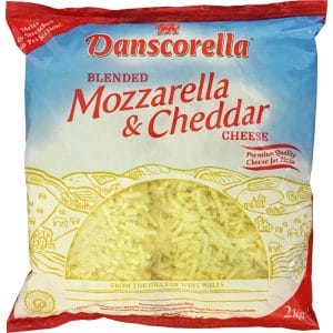 Danscorella Cheese 80M/20C Shred 6x2kg