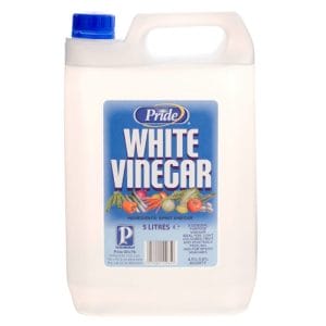 Pride White Spirit Vinegar Bottle 4x5L