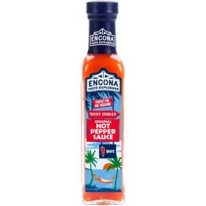 Encona Hot Pepper Sauce Bottle 6x220ml