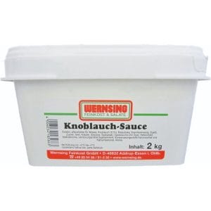 Wernsing Knoblauch Garlic Sauce Tub 2kg