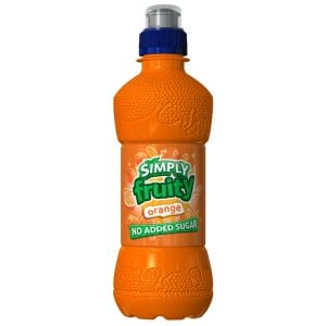 Simply Fruity Orange Bottle 12x330ml