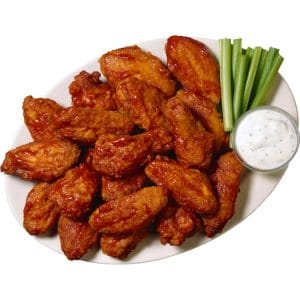 Crispy Hot & Spicy Chicken Wings Bag 1kg