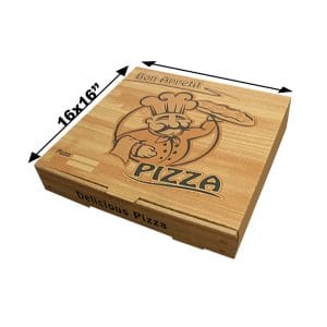 16 inch Brown Pizza Boxes 1x50