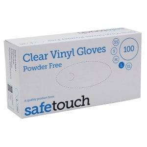 Preema Premium Large Vinyl Gloves Box 1x100