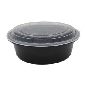 H-Pack Clear Salad Bowl Lids 1x300