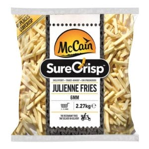 McCain SureCrisp Julienne 6mm Chips Box 4x2.27kg