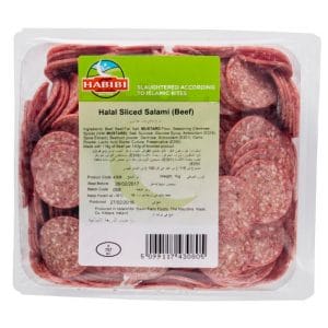 Habibi Halal Sliced Salami Packet 1kg