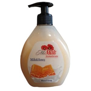 Mis Mak Hand Soap Milk & Honey Bottles 12x400ml