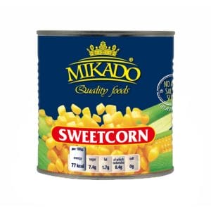 Mikado Sweetcorn Small Tins 12x340g