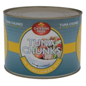 Tuna Chunks In Sunflower Oil Tin 6x1.7kg
