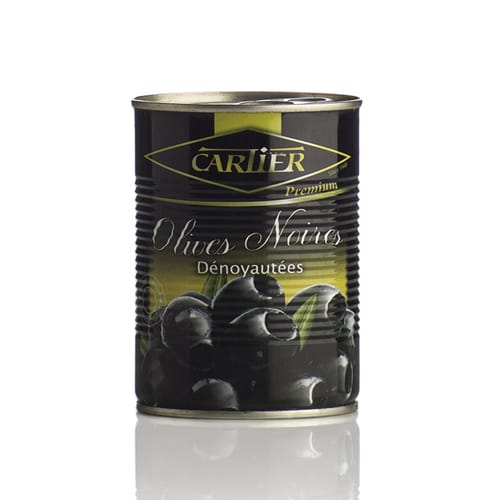 Cartier Pitted Black Olives Can 5kg