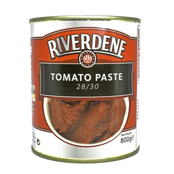 Riverdene Tomato Puree Paste Can 12x800g