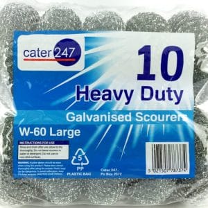 Small Metal W60 Scourers Packet 1x10