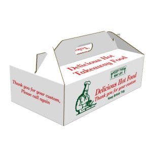 Take Out Meal Boxes 1x50