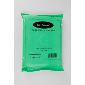8x10 inch HDPE Plastic Counter Bags 1x1000