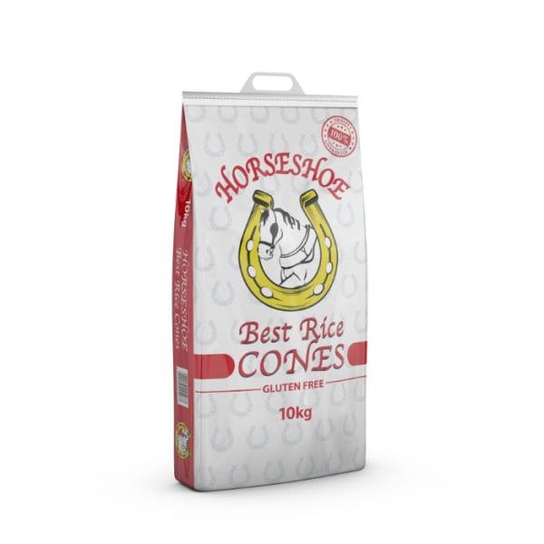 Horseshoe Rice Cones Coarse Flour Bag 10kg